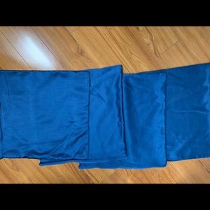 Teal microfiber 18x18 pillow cases (4)